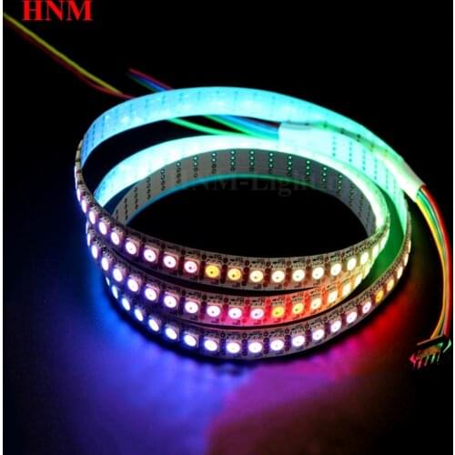 DC12V 30/60/144LEDs/m WS2815B LED Strip WS2815 Digital Pixel RGB 5050 SMD TV Tape Christmas Light,White/Black PCB,IP20/IP65/IP67