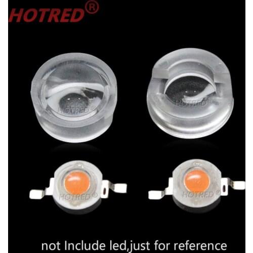 13mm LED IR Mini Lens 15 30 45 60 90 100 Degree Integrated Holder, 1W 3W 5W Synthetical LED Power Lenses Reflector Collimator