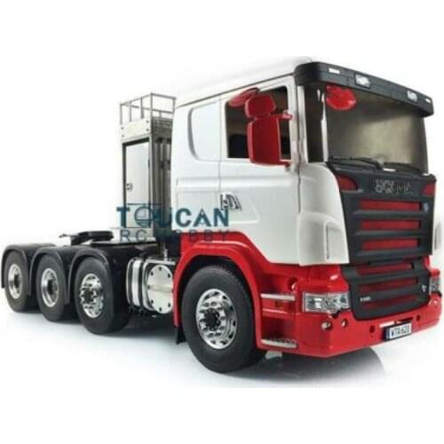 LESU 1/14 Metal 8*8 Chassis RC Tractor Truck Hercul Sca TMY Cab THZH0537-SMT4