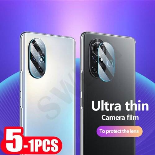 5-1Pcs 9H protective Film for Honor 50 SE pro Tempered Glass Camera Lens phone screen protector
