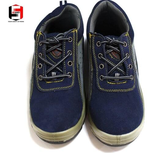 Work Safety Shoes For Men Summer Breathable Boots Working Steel Toe Anti-Smashing Construction