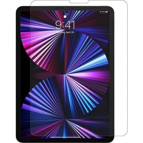 9H Tempered Glass Screen Protector For iPad Pro 2021 11 Inch A2301 A2459 A2460 Anti Scratch Bubble Free HD Clear Protective Film