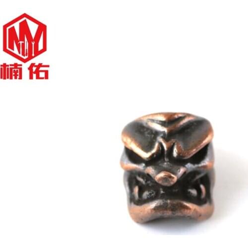 1PCS Copper Knife Beads Japanese Japanese style Hyakki Yakou EDC Paracord Beads Outdoor Personality