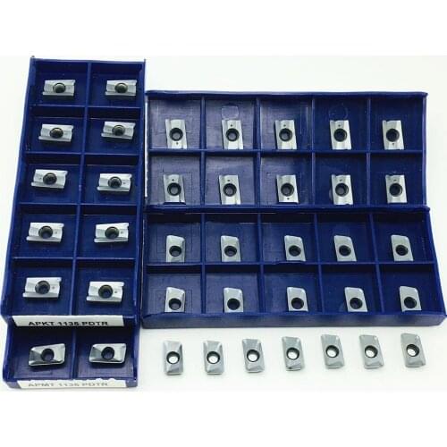 10 pcs APKT1135 PDTR LT30 APMT1135 PDTR LT30 high-quality milling cutter turning tool carbide insert CNC milling insert