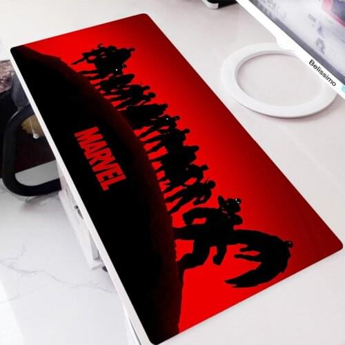 Anime Mouse Mats Marvell Mouse Pad Gaming Accessories Mousepad Gamer Keyboard Desk Mat Varmilo Mausepad Cute Girl Computer Rugs