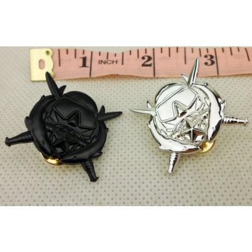 Black Silvery US Special Forces Scuba Combat Operations Diver Badge Pin