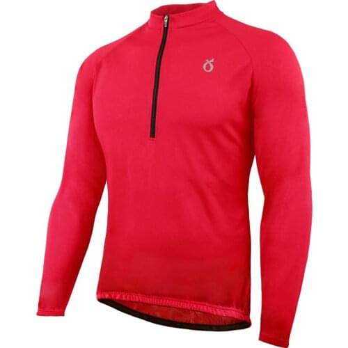 Mens Half Zipper Cycling Jerseys Bicycle Bike Shirt Long Sleeves MTB Mountain Bike Jerseys Clothing Chicago Blackhawks Jersey