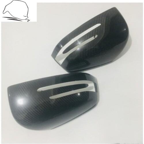 For Mercedes Benz G M class W463 W166 2013-2018 Carbon Fiber Rearview Mirror Covers Caps Rear View Mirror Housing Accessories