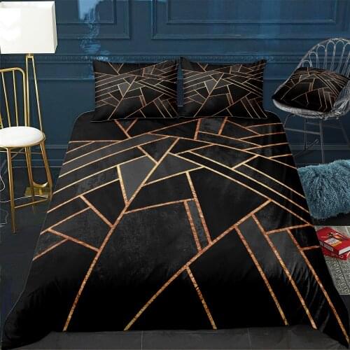 Black Night Bedding Set For Bedroom Soft Bedspreads For Double Bed Home Duvet Cover Quality Quilt Cover+Pillowcasex2