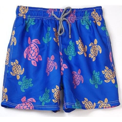 Vilebre MEN SWIMWEAR HERRINGBONES TURTLES Newest Summer Casual Shorts Men Fashion Style Mens Shorts bermuda beach Shorts quin017