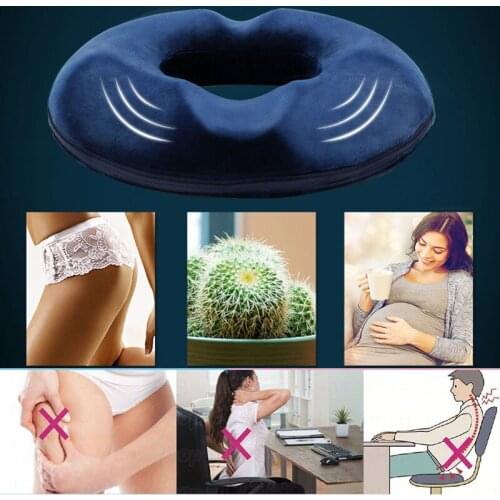 Anti-hemorrhoid Massage Chair Seat Cushion Hip Push Up Yoga Orthopedic Pillow Foam Tailbone Pillow Car Office Seat Cushion