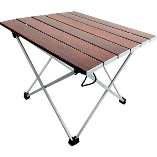 Portable Foldable Folding Table Desk Furniture Outdoor Picnic Aluminium Alloy Free Shipping
