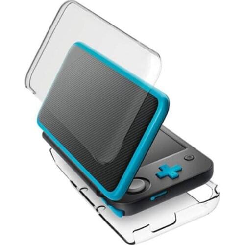 Clear PC Hard Case Protective Cover Shell for Nintend New 2DS XL/LL 2DSXL 2DSLL Crystal Transparent full Body Protector Guard