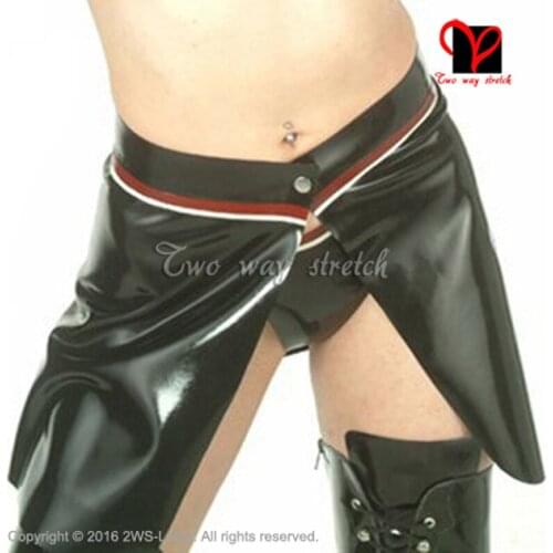 Two way stretch Asymmetrical Skirts