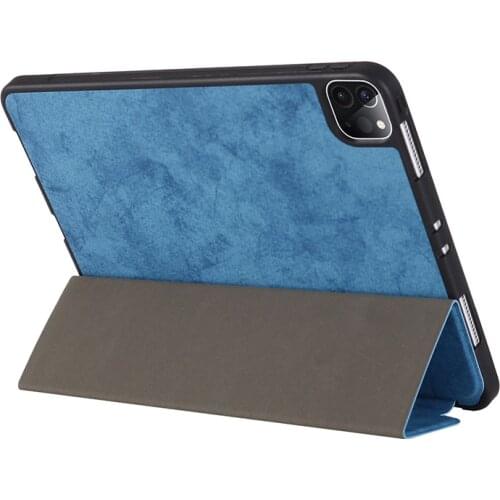 Ultra Slim Fabric Leather Case for iPad Pro 11 2020 Smart Cover with Pencil Slot for iPad Pro 11 2018 Tablet +Pen