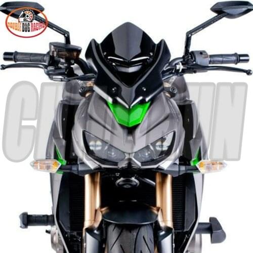 Motorcycle Sports Carbon Fiber Windscreen Viser Visor Windshield Wind Deflector For Kawasaki Z1000 2014-2021 Z-1000 Z 1000