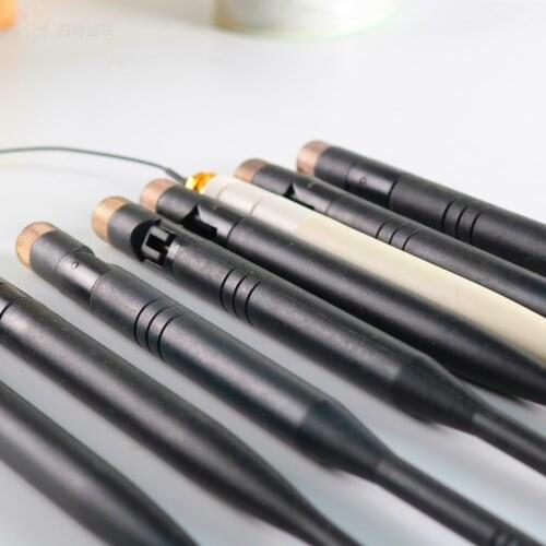 High Quality 6dbi 2.4G OmnidirecTional Glue Stick Antenna Wifi Network Card Routing Module External High Gain Folding Antenna