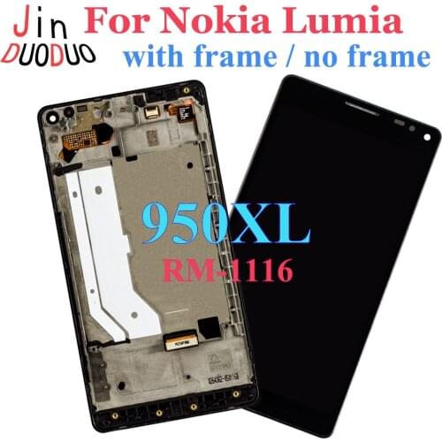 AAA+ For Nokia Microsoft Lumia 950XL LCD Display Touch Screen With Frame Assembly Digitizer Replacement