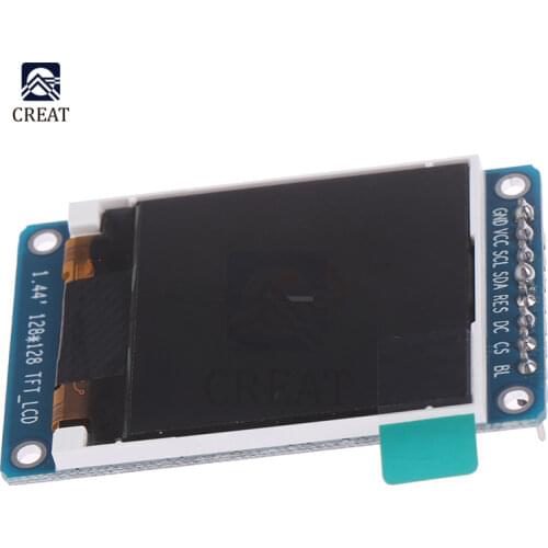 1.44" 1.44 inch Serial 128x128 ST7735S Full Color TFT LCD Display Module 8 Pin SPI Serial Interface 3.3V Power Input Board 8P