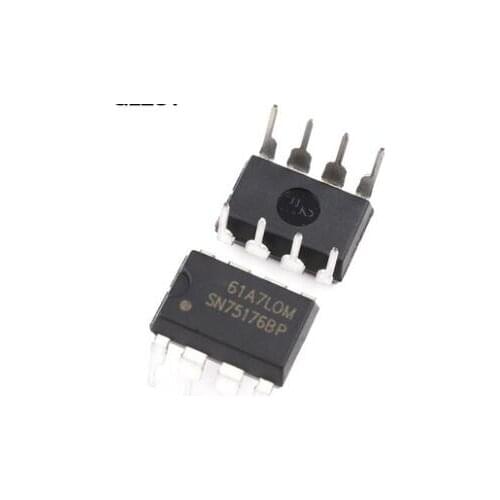 20PCS/LOT SN75176 SN75176BP in-line DIP-8 differential bus transceiver/receiver chip