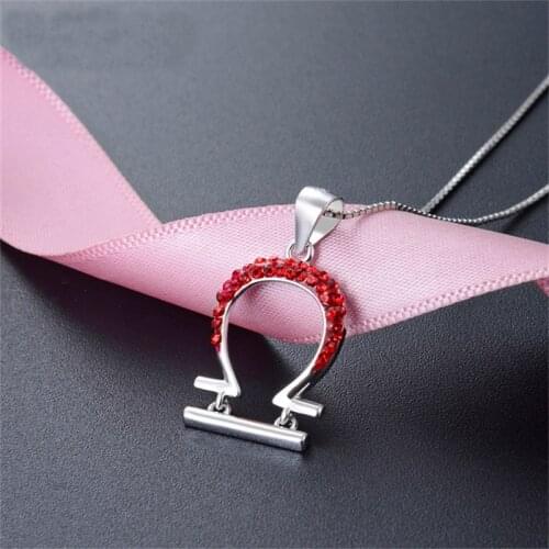 12 Constellation Zodiac Sign Necklace For Women S925 sterling silverr Jewelry Libra Aries Pendant Horoscope Astrology Necklace