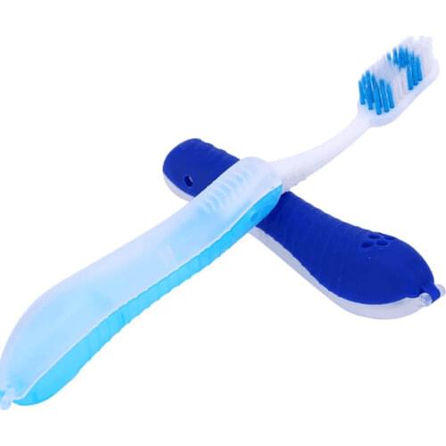 2PCS Disposable Foldable Toothbrush Portable Camping Travel Toothbrush Hotel Supplies Oral Hygiene Accessories Health Care