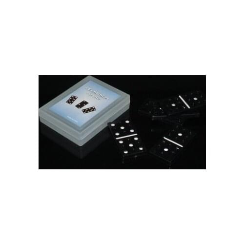 3 Domino Monte - Close Up Magic, Magic Tricks,Illusions,Gimmick,TV Show Professional Magic Product Amazing Effect