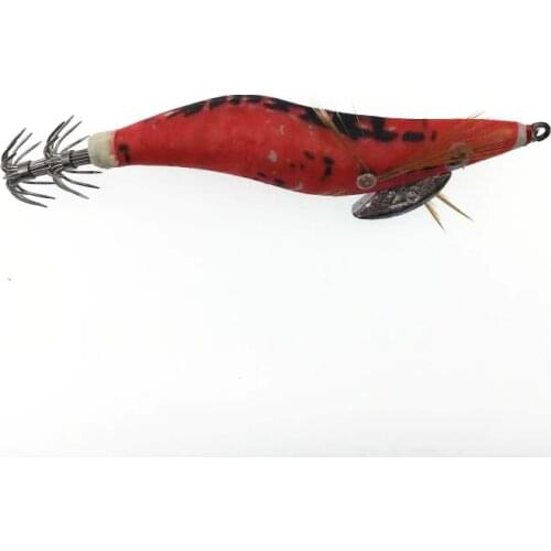 4Pcs Squid jigs Fishing Shrimp Lures 10cm 11g Hard Fishing Lure Strong Fishing Hook Night Fishing Luminous Shrimp Squid