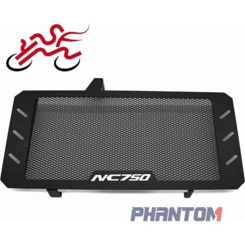 LOGO Motorcycle Accessories Radiator Guard Protector Grille Grill Cover For HONDA NC700 NC750 X/S NC700S NC700X NC750X NC750S
