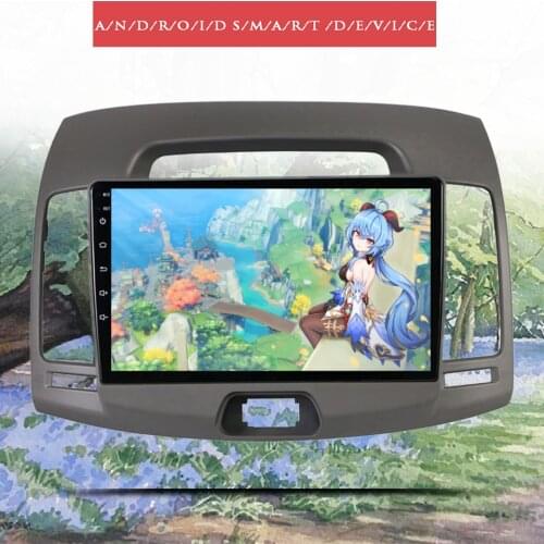 Android 10.0 Car DVD GPS for HYUNDAI ELANTRA 2007-2011 Mirror Link 6GB RAM auto multimedia Stereo HEAD UNITS SAT nav Audio Video