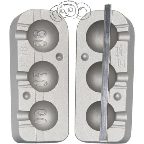 Mould fishing lead Tcheburascka Gr. 60-70-80 fishing river F 178