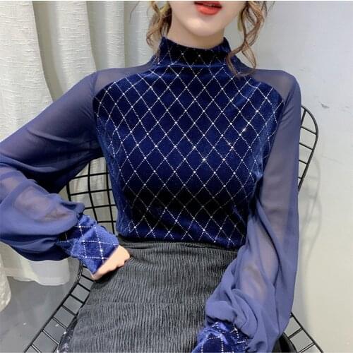 Черные блузки FOTIWIUS China At AliExpress