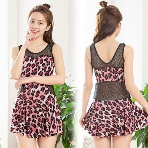 2021 New Fashion Ladies High Waist Slim One-Piece Skirt Summer Island Resort Swimsuit