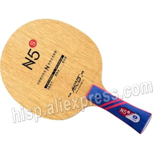 Original Milkey way Yinhe pure wood N-5S professional table tennis blade for beginner table tennis rackets all round