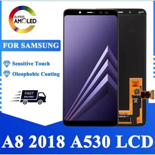 5.6''Original A530F Display For Samsung Galaxy A8 2018 A530 SM-A530F Touch Screen Digitizer Assembly For Galaxy A530 LCD Display