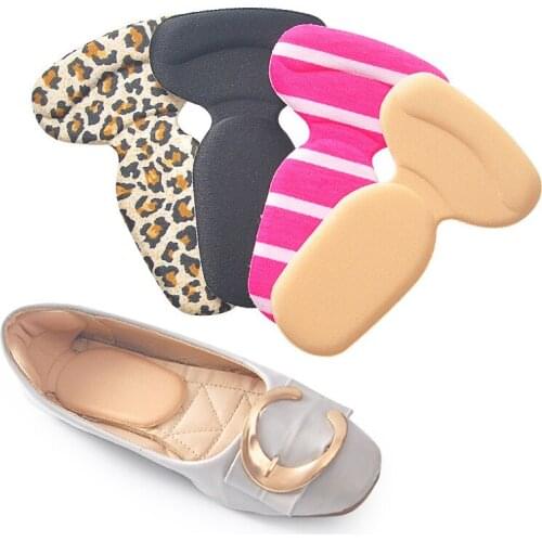 1 Pair Orthopedic Insole T-Shape Non Slip Cushion Foot Heel Protector Liner Shoe Insole Pads