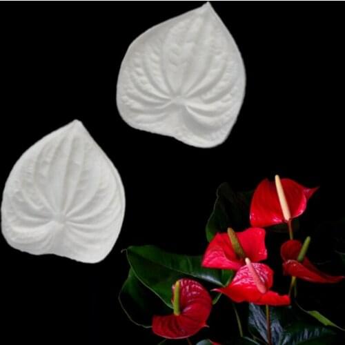 Anthurium Petals Silicone Mold Fondant Cakes Decorating Tool Silicone Mold Sugarcraft Chocolate Baking Tools Cakes Gumpaste Form