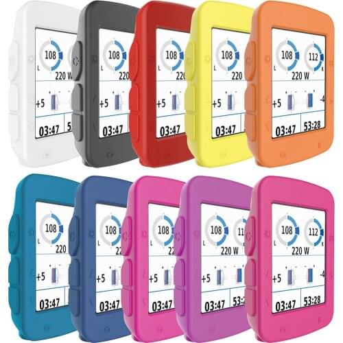 Silicone Case Cover Screen Rubber Cute Fashion Light-weight Soft Durable Protector For Bike Computer Garmin Edge 520 GPS#290056