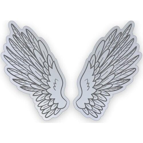 Seraphim Angel Wing Reflective Sticker Plane Extreme