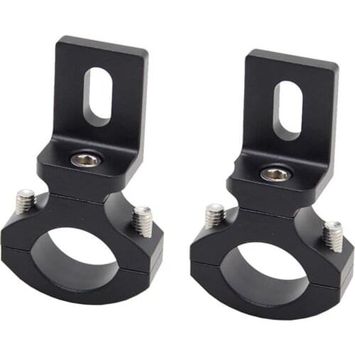 Universal Handlebar 22 25mm 7/8Inch Motorcycle Headlight Bracket Spotlight Holder Tube Clamp for Cafe Racer Chopper,2Pcs