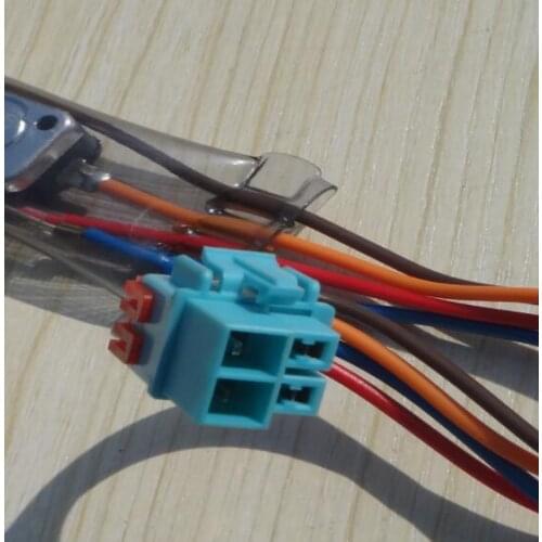 Refrigerator Parts defrost thermostat minus 7 degree 4 wires square terminals
