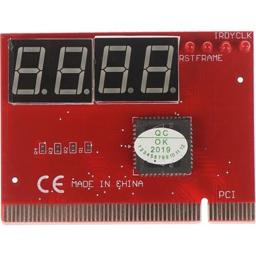 1PCS Laptop Motherboard Mini PCI PCI-E LPC POST Troubleshooting Diagnosis Card LED 4-Digit Diagnostic PC Analyzer Test POST Card