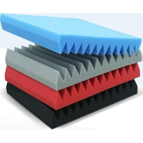 10-20Pcs Studio Wave Shape Protective Foam Sound Foam Sound Proofing Protective Sponge Soundproof Panel 30cmX30cmX2.5cm