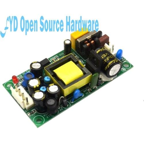 5V1A12V1A Dual Output Power Supply Module Built-in Isolated Constant Low Interference Small Bare Plate 15W
