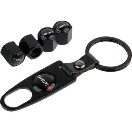 Car Accessories For Nissan Teana Bluebird Versa Altima Frontier X-Trail Tiida Juke Metal Tire Valve Caps Wheel Dust Air Covers