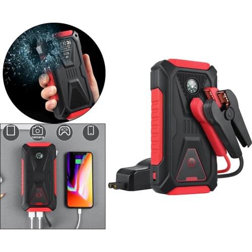 Car emergency Start power Power Bank Booster 12V 16800mAh Car Jump Starter Battery Backup Charger