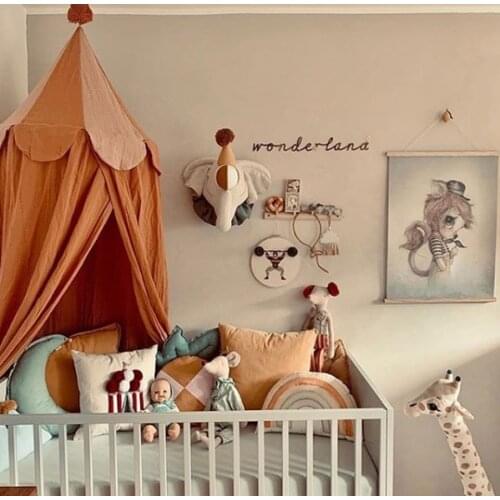 Baby Mosquito Net Hung Dome Bedding Tent Curtain Mosquiteros Para Bebes Baby Bed Canopy Tent Room Decor Cunas Para El Bebe