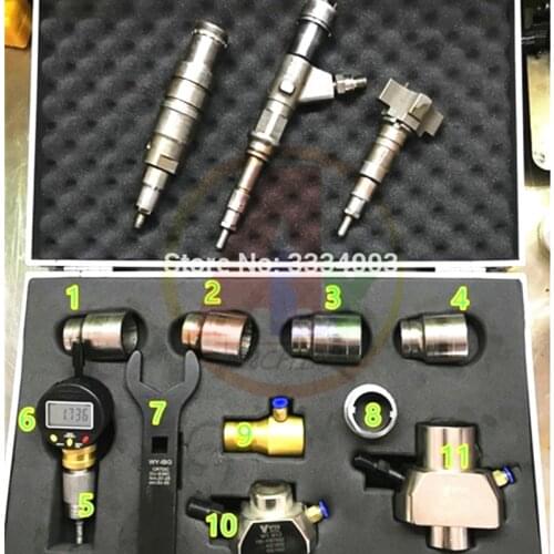 Diesel common rail injector Cumminnns ISG decomposition Tool, common rail electromagnetic valve Armature Lift Trimmer Tool