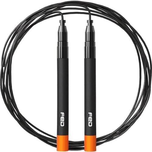 FED double bearing adjustable speed steel wire rope skipping flexible Design Adjust Length Slip-proof Silica Gel Handle