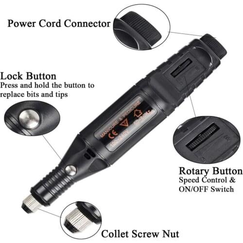 Hot Sale 40PC Black Diamond Metal Engraving Pen Carbide Tip Scriber Pen for Glass Ceramic Metal Wood Carving Hand Tool